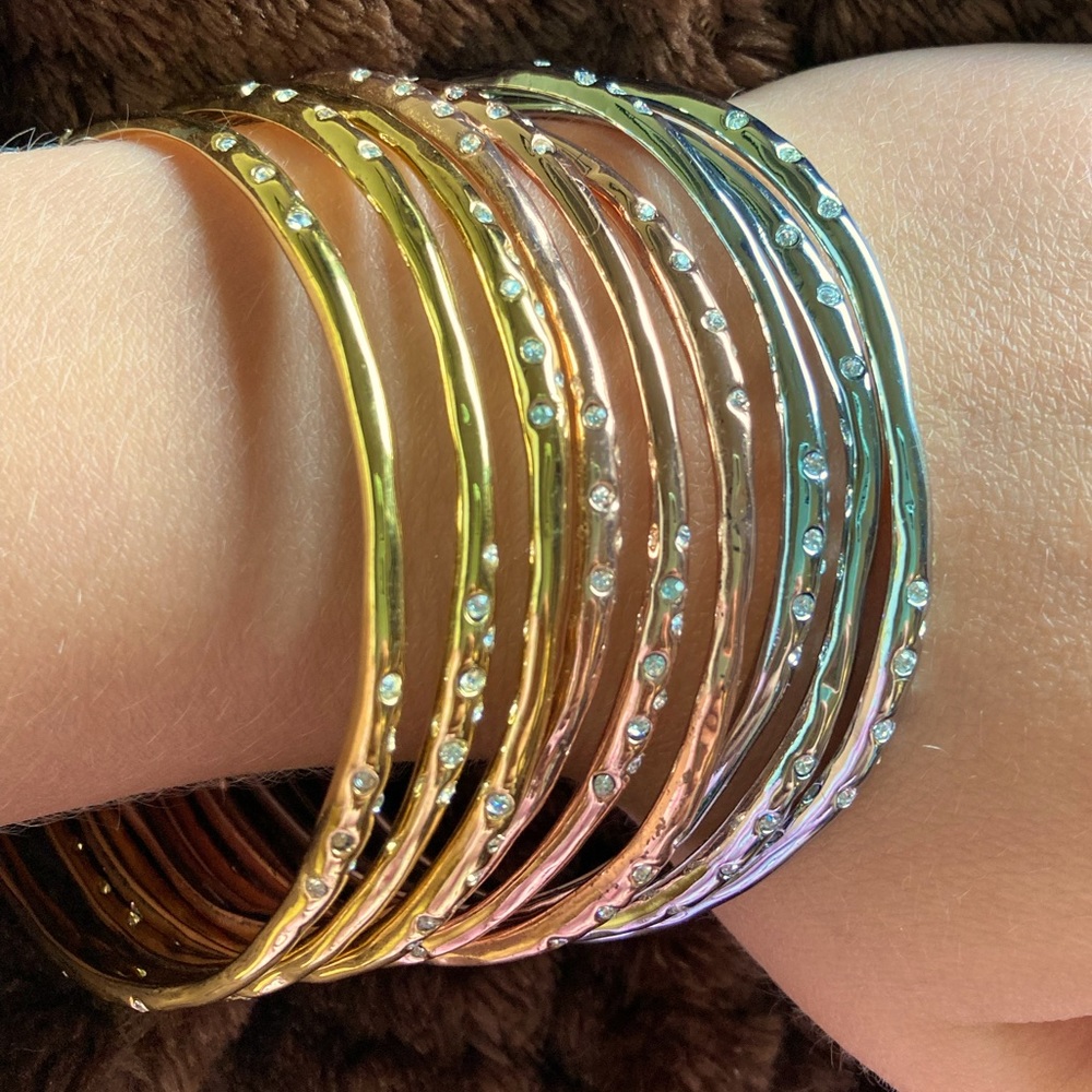 9 Stella And Dot Bangle Bracelets